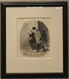 HONORÉ DAUMIER Group of 5 lithographs.